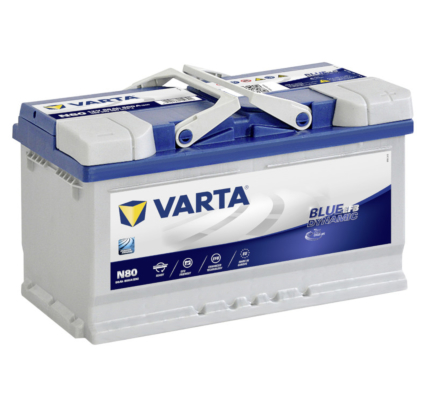 580-500-080 | VARTA 580-500-080 Blue Dynamic EFB 電池 N80 (80Ah)