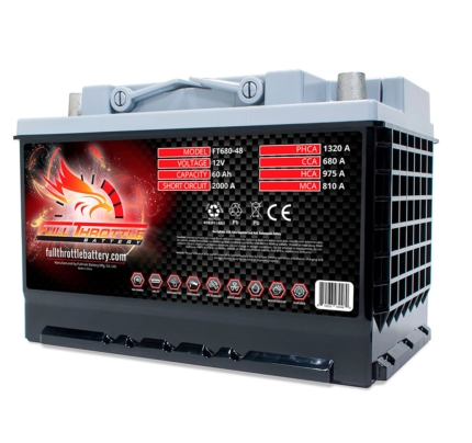 FT680-48 | Full Throttle FT680-48 AGM High Performance Battery (60Ah)