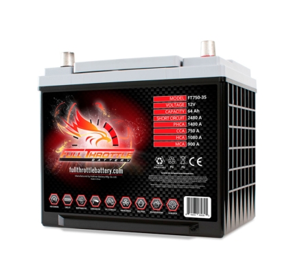 FT750-35 | Full Throttle FT750-35 AGM High Performance Battery (64Ah)