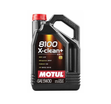 MOT-Xclean+-5W30-5L | Motul 8100 X-clean+ 5W-30 機油 5公升