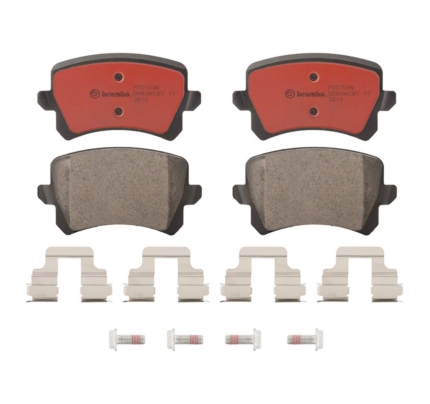 P85109N | Brembo P85109N NAO Ceramic Brake Pad Set (Rear)