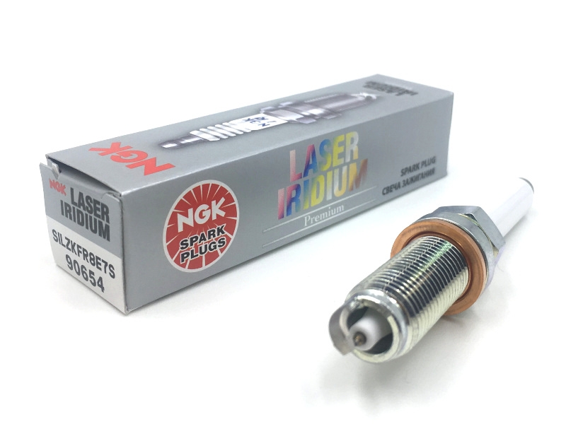 NGK Set Of 4 SILZKFR8E7S NGK Set Of 4 - Stock #90654 SILZKFR8E7S